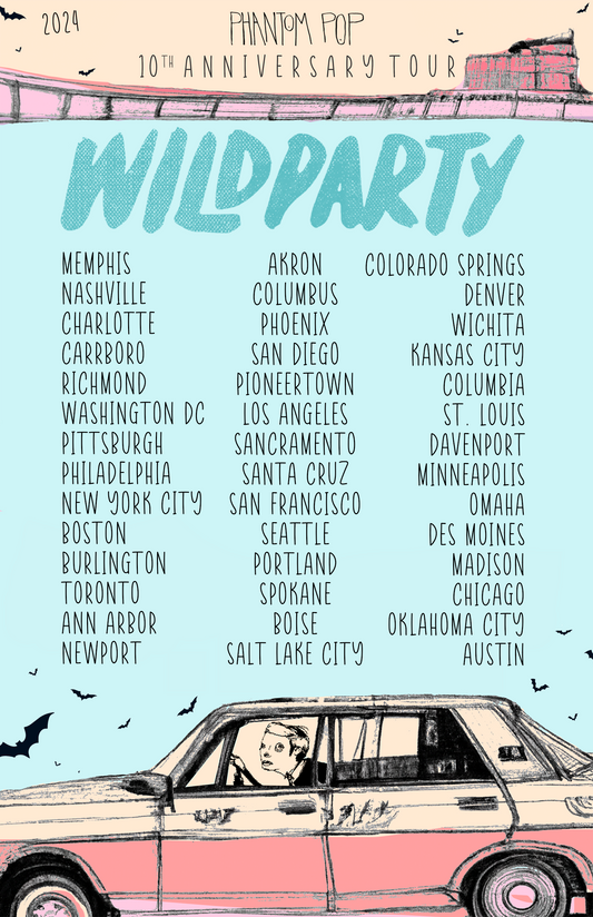 Wild Party Tour Poster