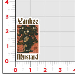 Yankee Mustard Sticker