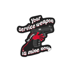 SG Service Weapon Sticker